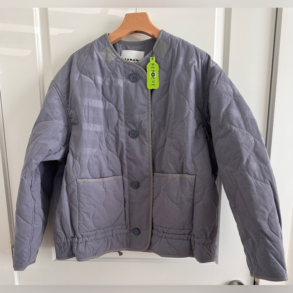 NWOT*Isabel Marant Etoile jacket Gretel with button closure faded blue - Size 40